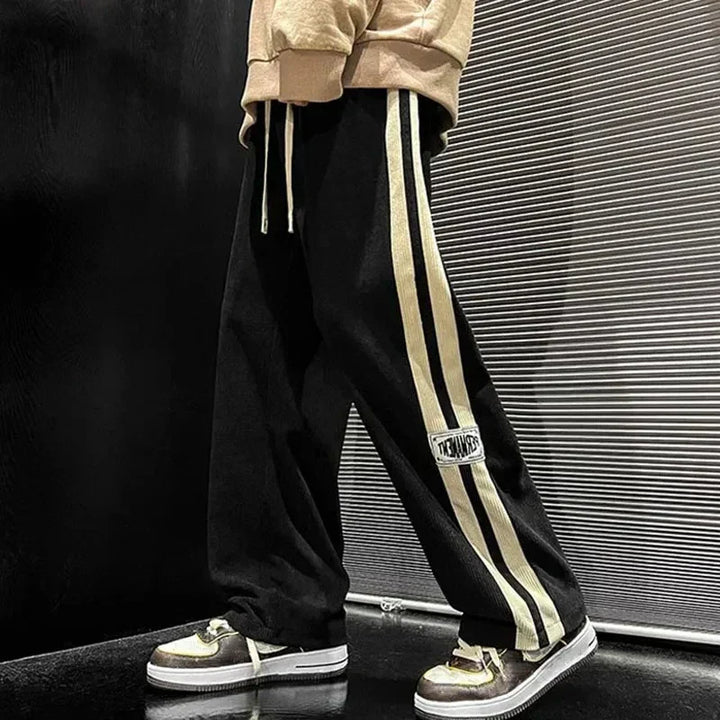 Damien | Pantalon à jambes larges