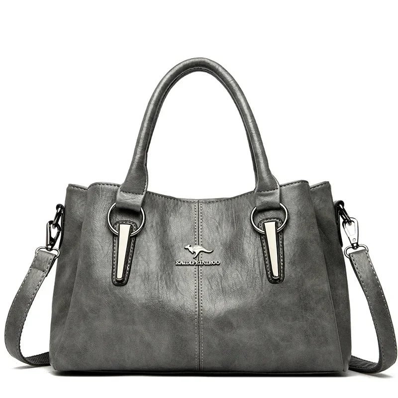 Charlotte Lumière | Sac à main en cuir véritable