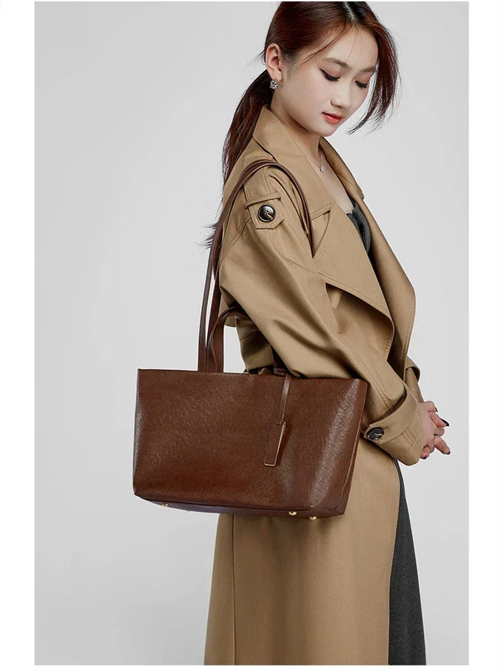 Estelle Loire | Sac cabas en cuir véritable