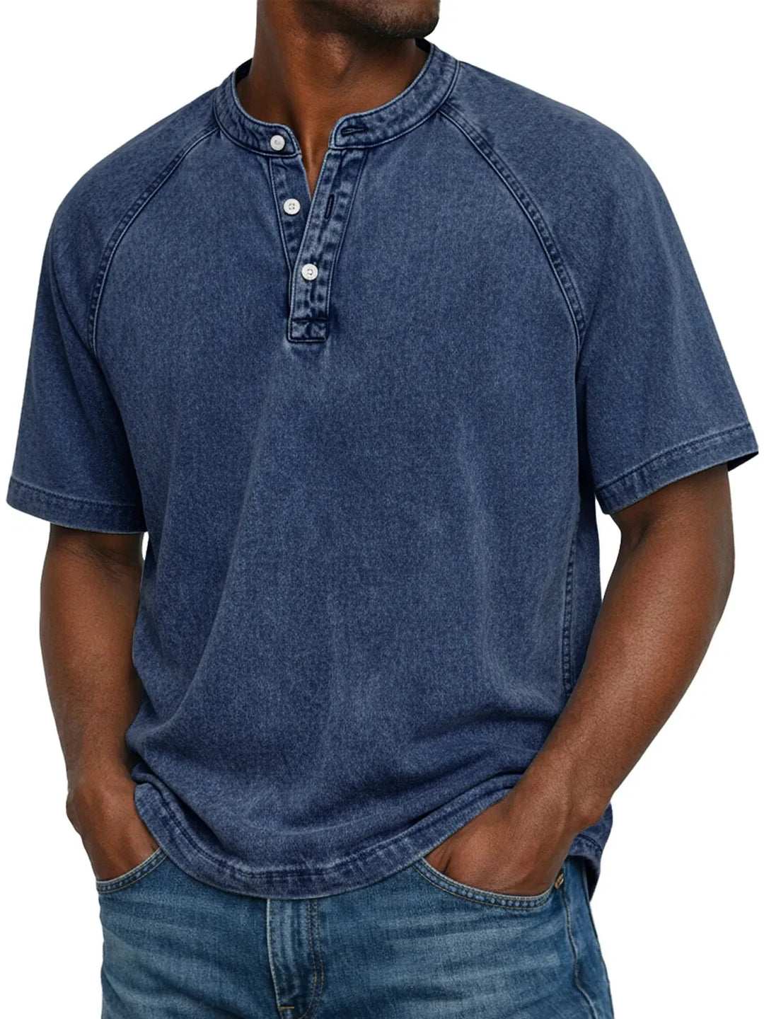 Jean | Chemise à boutons rétro