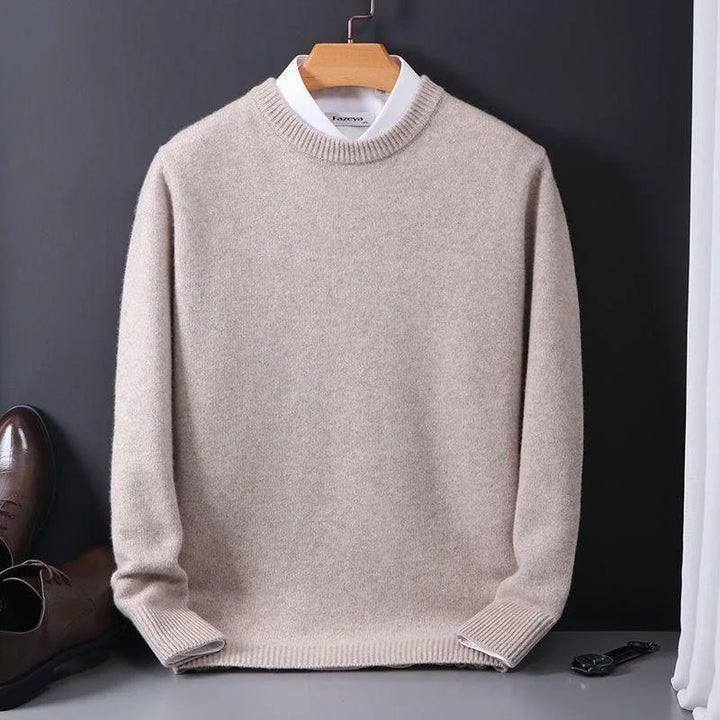 Marcel | Pull col rond en maille douce
