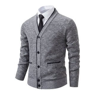Laurent | Pull col V en maille