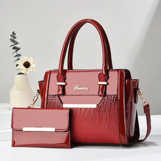 Agathe Paris | Ensemble sac et portefeuille en cuir