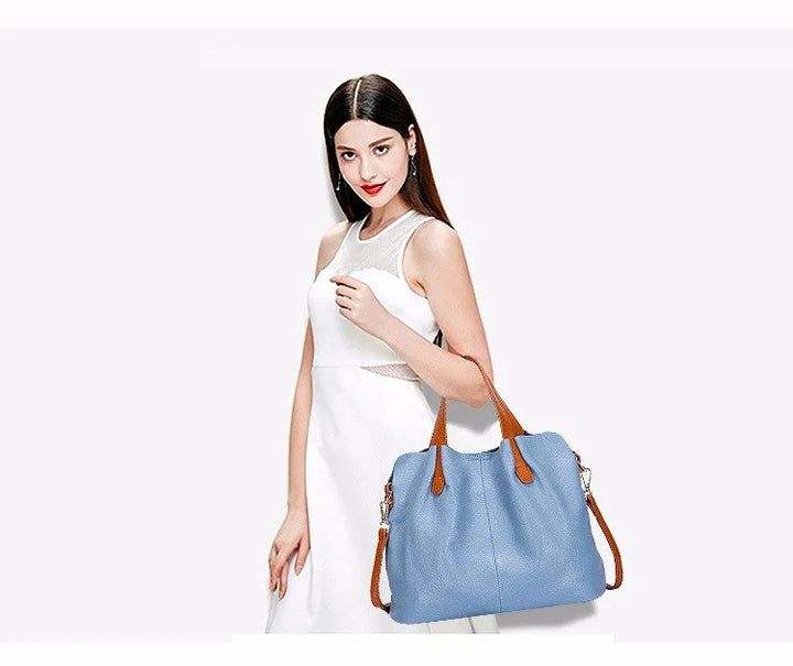 Estelle Lumière | Sac bandoulière en cuir véritable