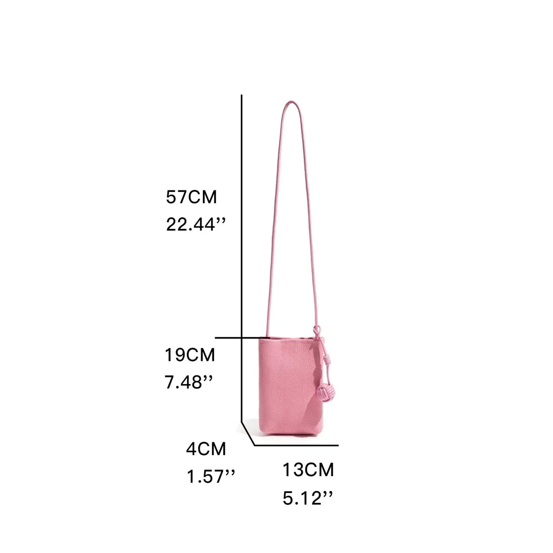 Capucine Vendôme | Sac pour téléphone en cuir véritable