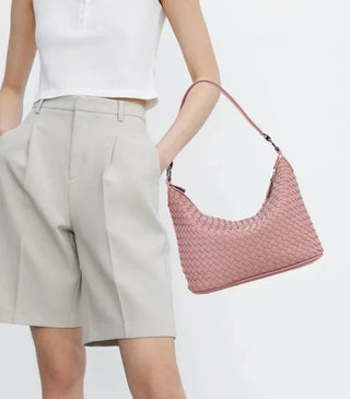 Céleste Loire | Sac baguette tressé