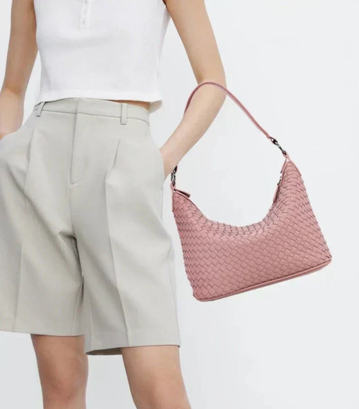 Céleste Loire | Sac baguette tressé