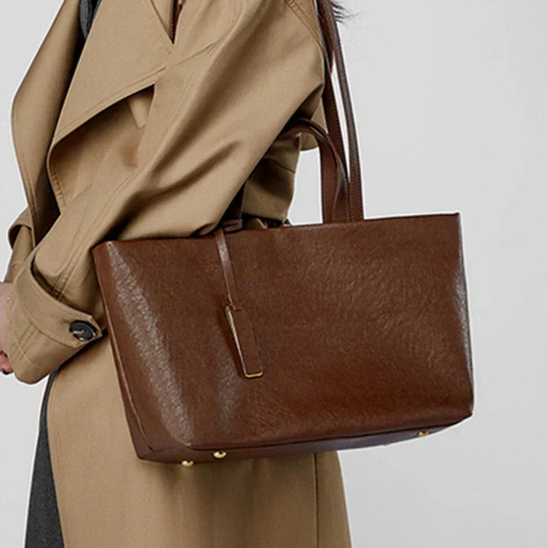 Estelle Loire | Sac cabas en cuir véritable