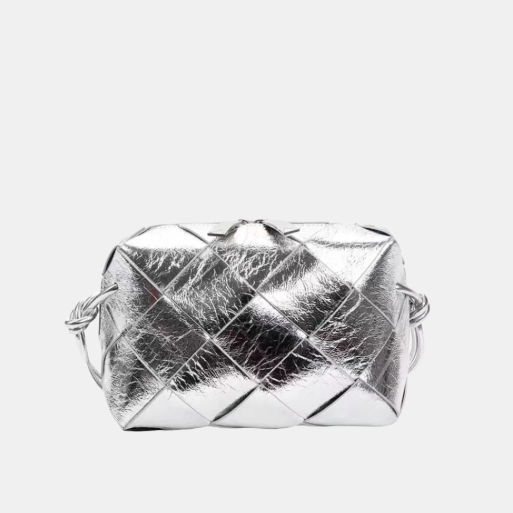 Fleur Vendôme | Sac bandoulière en cuir véritable
