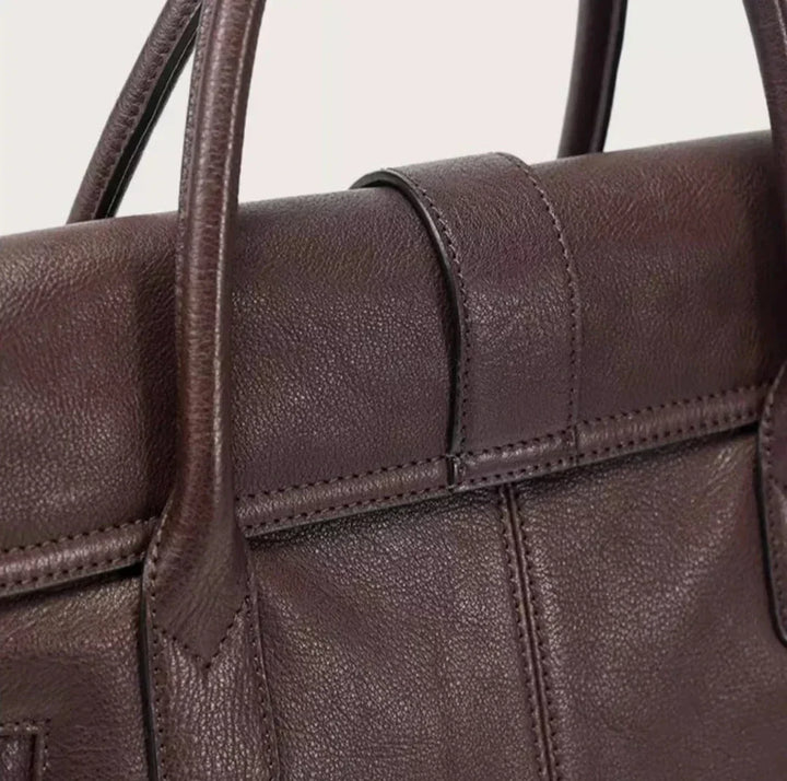 Agathe Loire | Sac cabas en cuir véritable