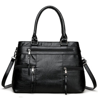 Fleur Marais | Sac à main en cuir véritable