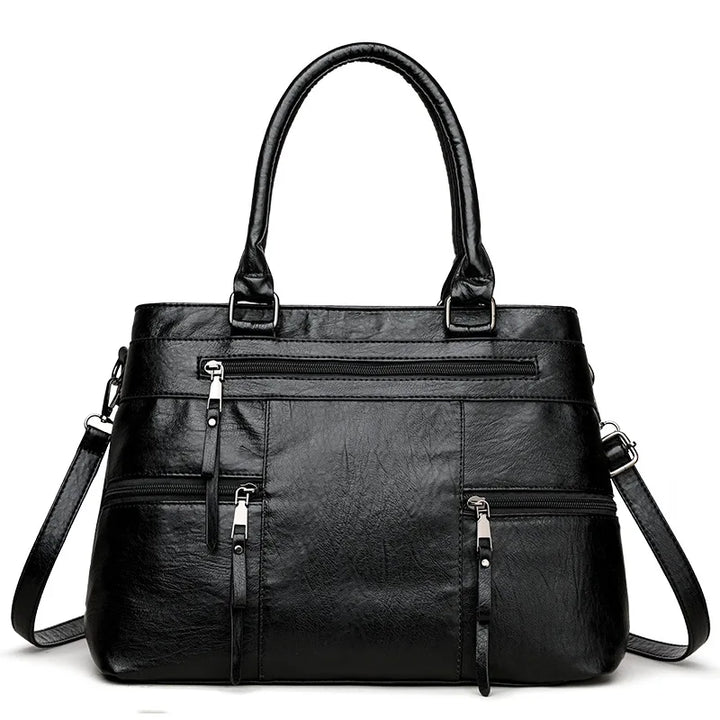Fleur Marais | Sac à main en cuir véritable