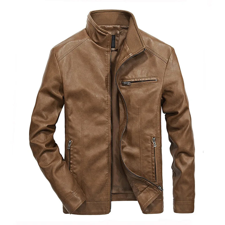 Matthieu | Veste ample en cuir