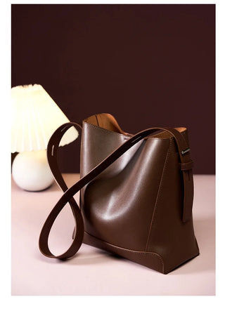 Élodie Lumière | Sac porté épaule en cuir véritable
