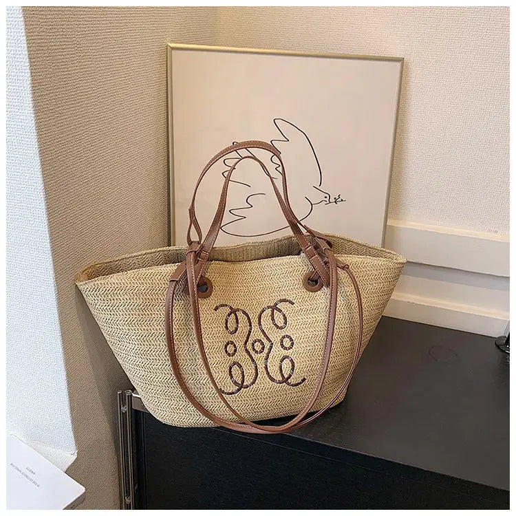 Estelle Opéra | Sac à main en paille