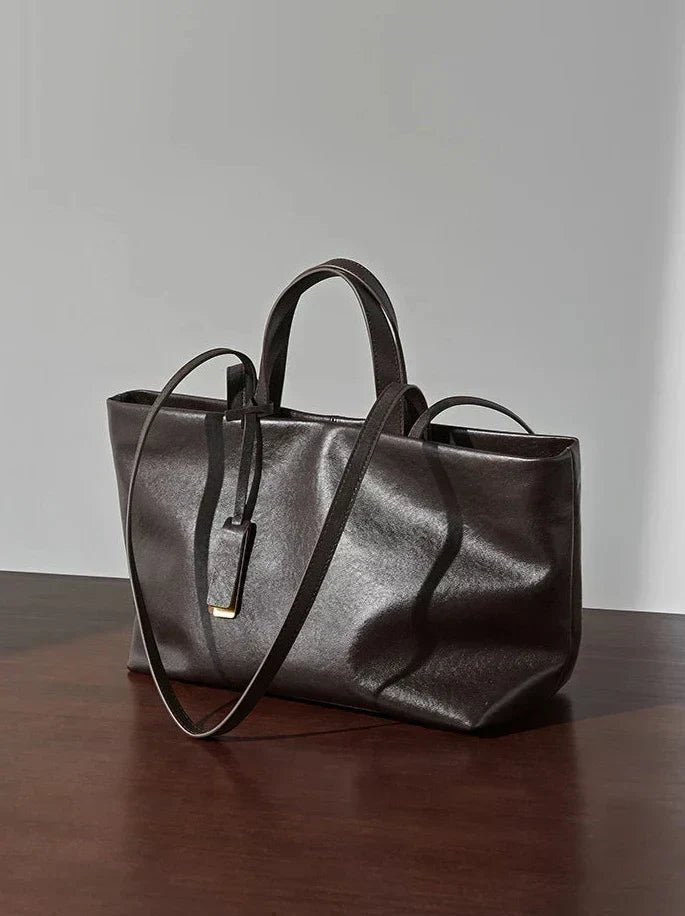 Estelle Loire | Sac cabas en cuir véritable