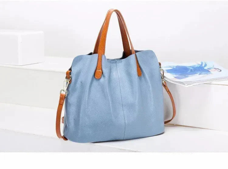 Estelle Lumière | Sac bandoulière en cuir véritable