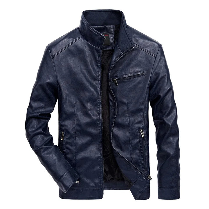 Matthieu | Veste ample en cuir