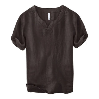 Honoré | Chemise en lin à manches courtes à coupe détendue