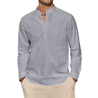 Jean-Marc | Chemise henley en coton