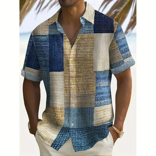 Rémi | Chemise patchwork d’été