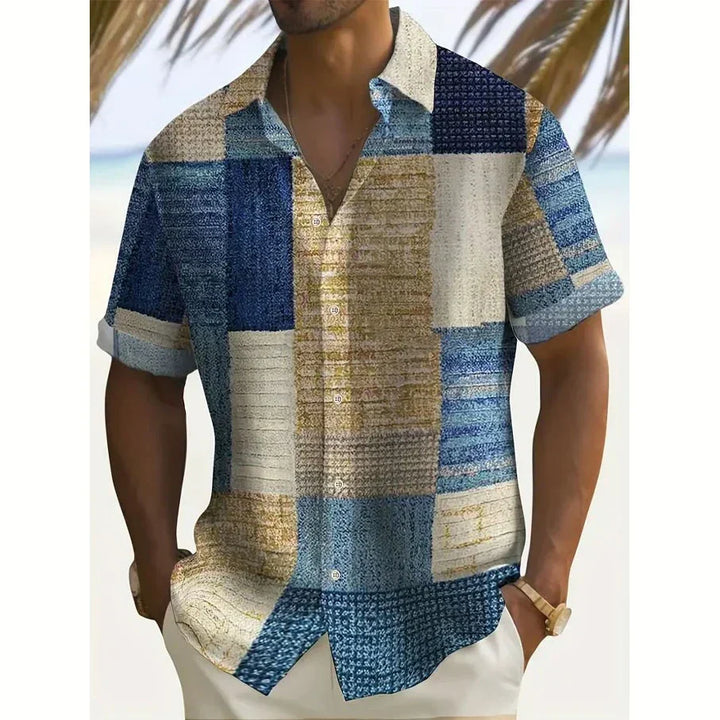Rémi | Chemise patchwork d’été