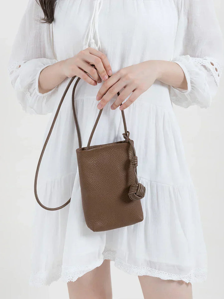 Capucine Vendôme | Sac pour téléphone en cuir véritable