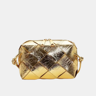 Fleur Vendôme | Sac bandoulière en cuir véritable