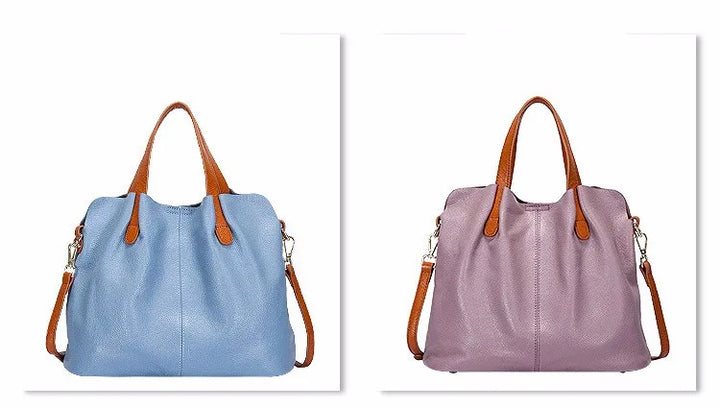 Estelle Lumière | Sac bandoulière en cuir véritable
