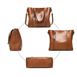 Émilie Paris | Sac à main en cuir véritable