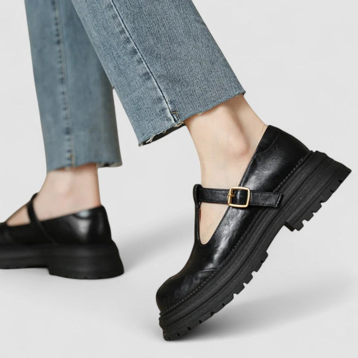 Chloé | Salomés à semelle crantée