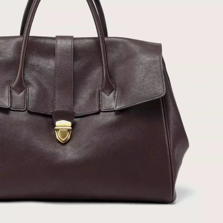 Agathe Loire | Sac cabas en cuir véritable