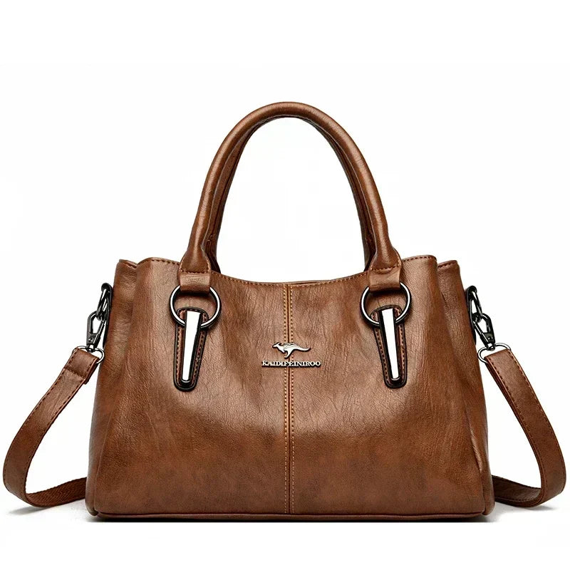 Charlotte Lumière | Sac à main en cuir véritable