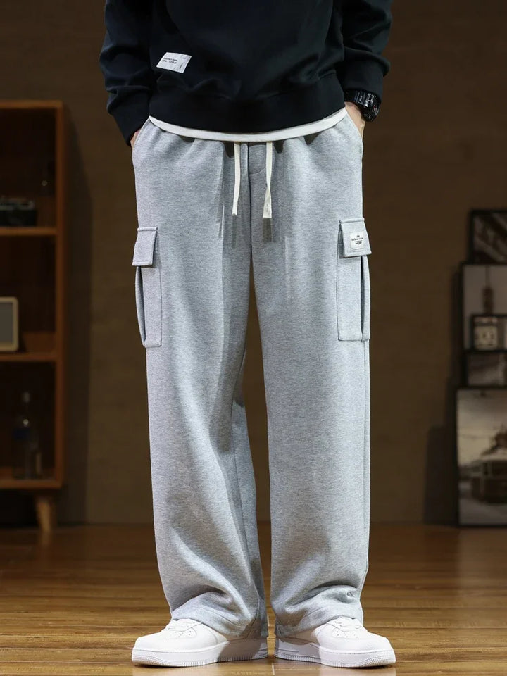 Romain | Pantalon cargo doublé en polaire