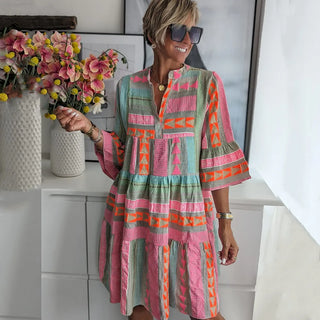 Chantal | Robe midi d&