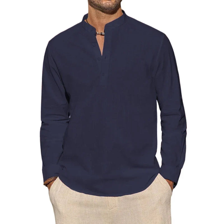 Jean-Marc | Chemise henley en coton