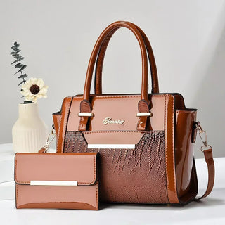 Agathe Paris | Ensemble sac et portefeuille en cuir