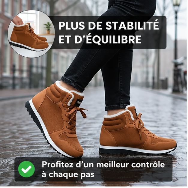 Sacha – Bottines d’hiver chaudes et confortables pour tous les jours