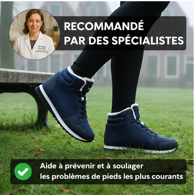 Sacha – Bottines d’hiver chaudes et confortables pour tous les jours