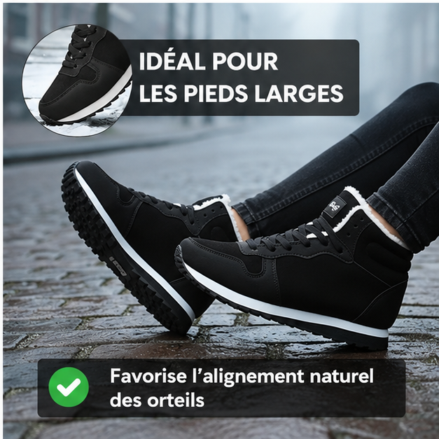 Sacha – Bottines d’hiver chaudes et confortables pour tous les jours