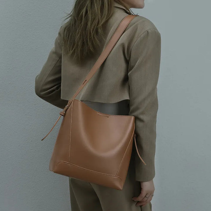 Clémence Opéra | Sac bandoulière en cuir véritable