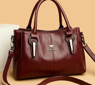 Charlotte Lumière | Sac à main en cuir véritable