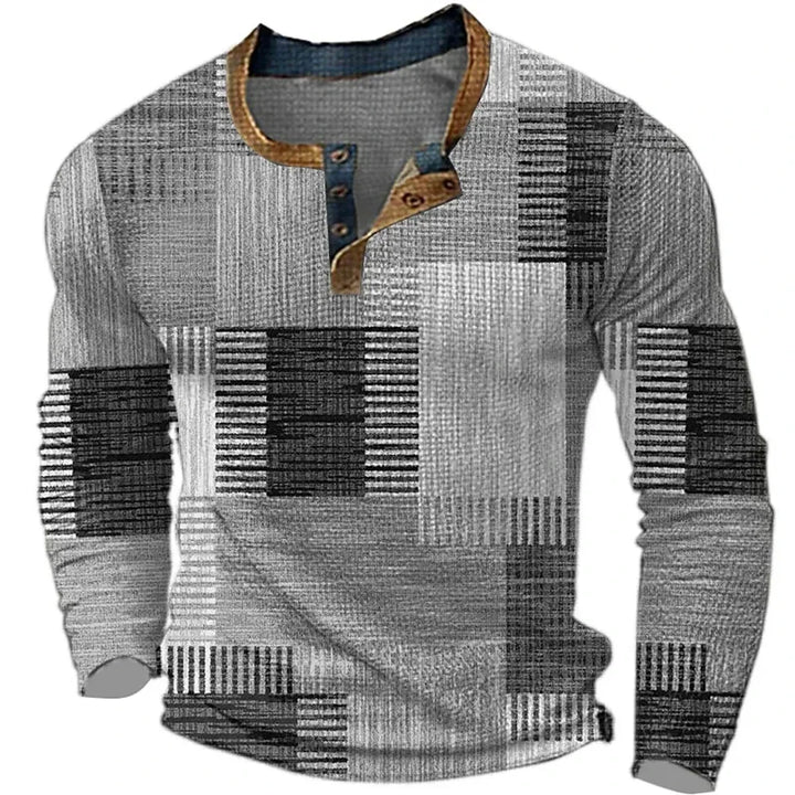 Louis-Auguste | Chemise patchwork colorée