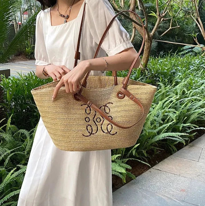 Estelle Opéra | Sac à main en paille