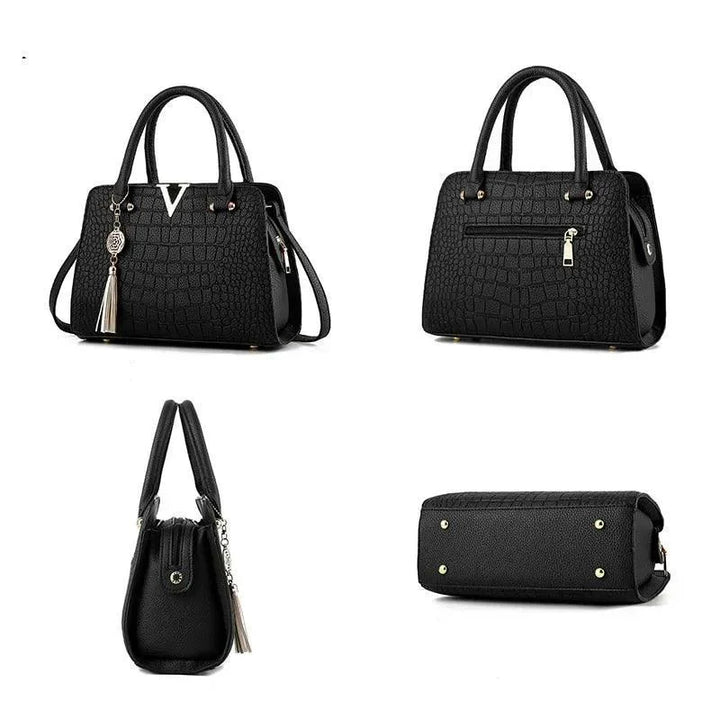 Capucine Rivoli | Sac à main en cuir véritable