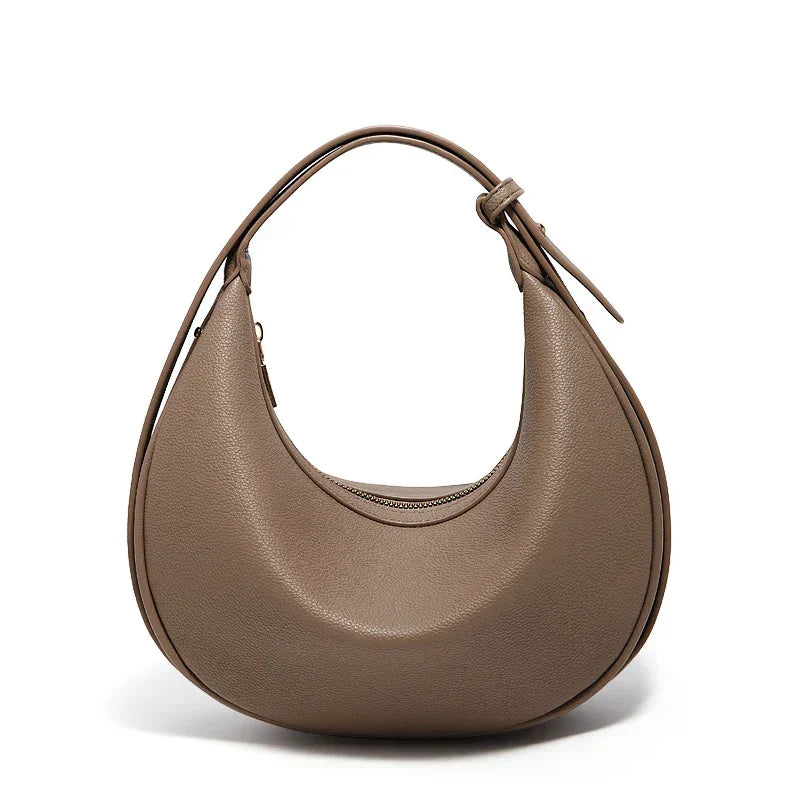 Capucine Opéra | Sac à main en cuir véritable