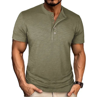 Jacques | T-shirt à patte de boutonnage