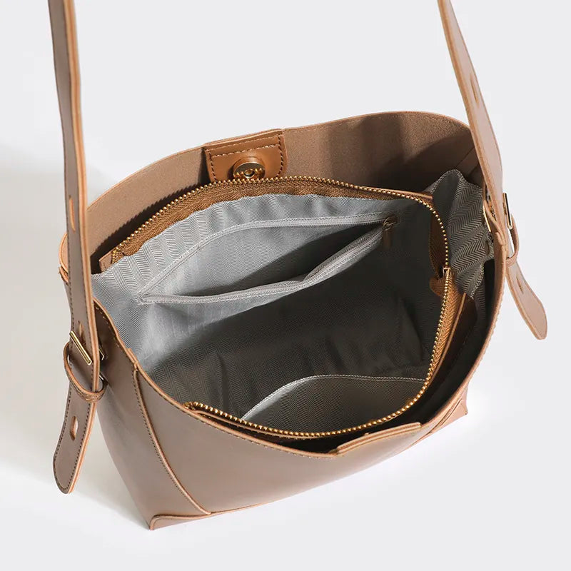 Clémence Opéra | Sac bandoulière en cuir véritable