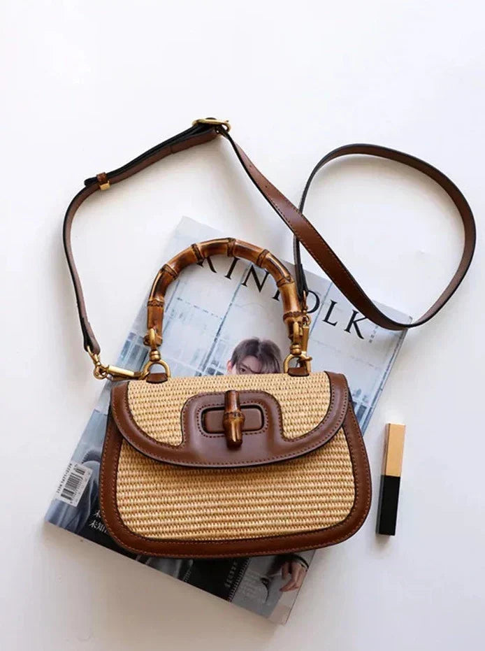 Camille Vendôme | Sac bandoulière en cuir véritable