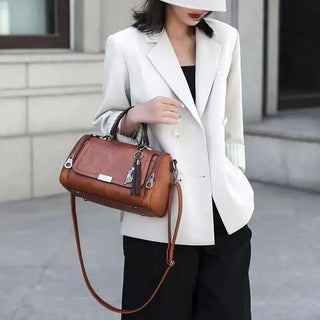 Gabrielle Lumière | Sac à main en cuir véritable